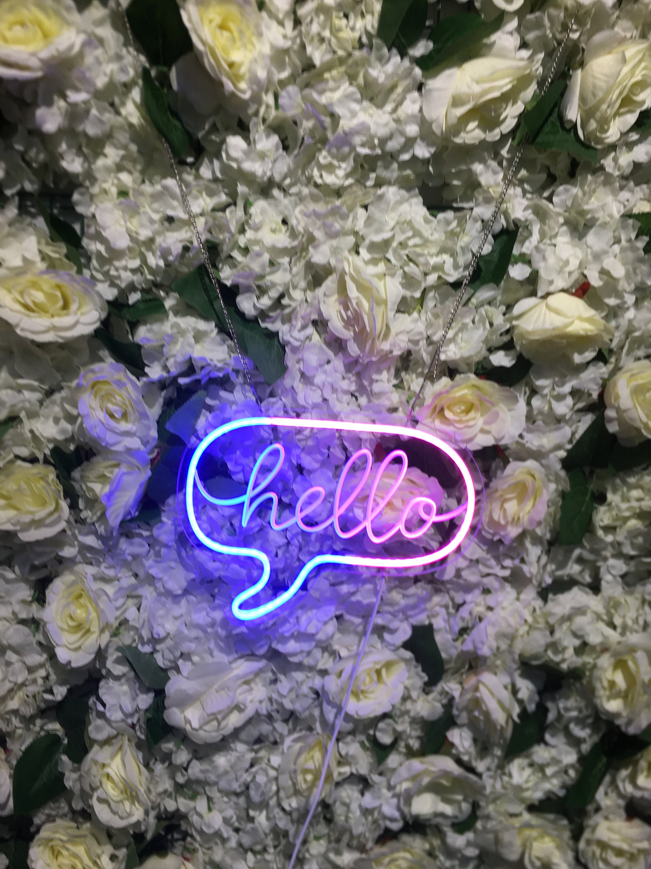 Neon Sign Light Hello Led USB 5v Personalized Birthday Decoration Room Bar Home Bedroom Party Wall Decor Neon Mural Ornament Gift