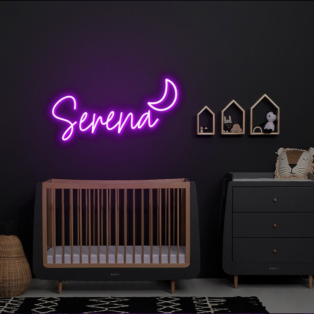 Custom Name Neon Sign for Kids, Kid Room Decoration, Home Decor Wall Decor, Neon Sign Custom, Nursery Neon Sign, Personalized Gifts for Kids