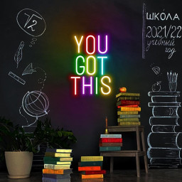 Teacher Neon, You Got This, Funny Teacher Neon, Teacher Neon Sign, Retro Teacher Neon, Kindergarten Teacher Neon, Preschool Teacher Gifts