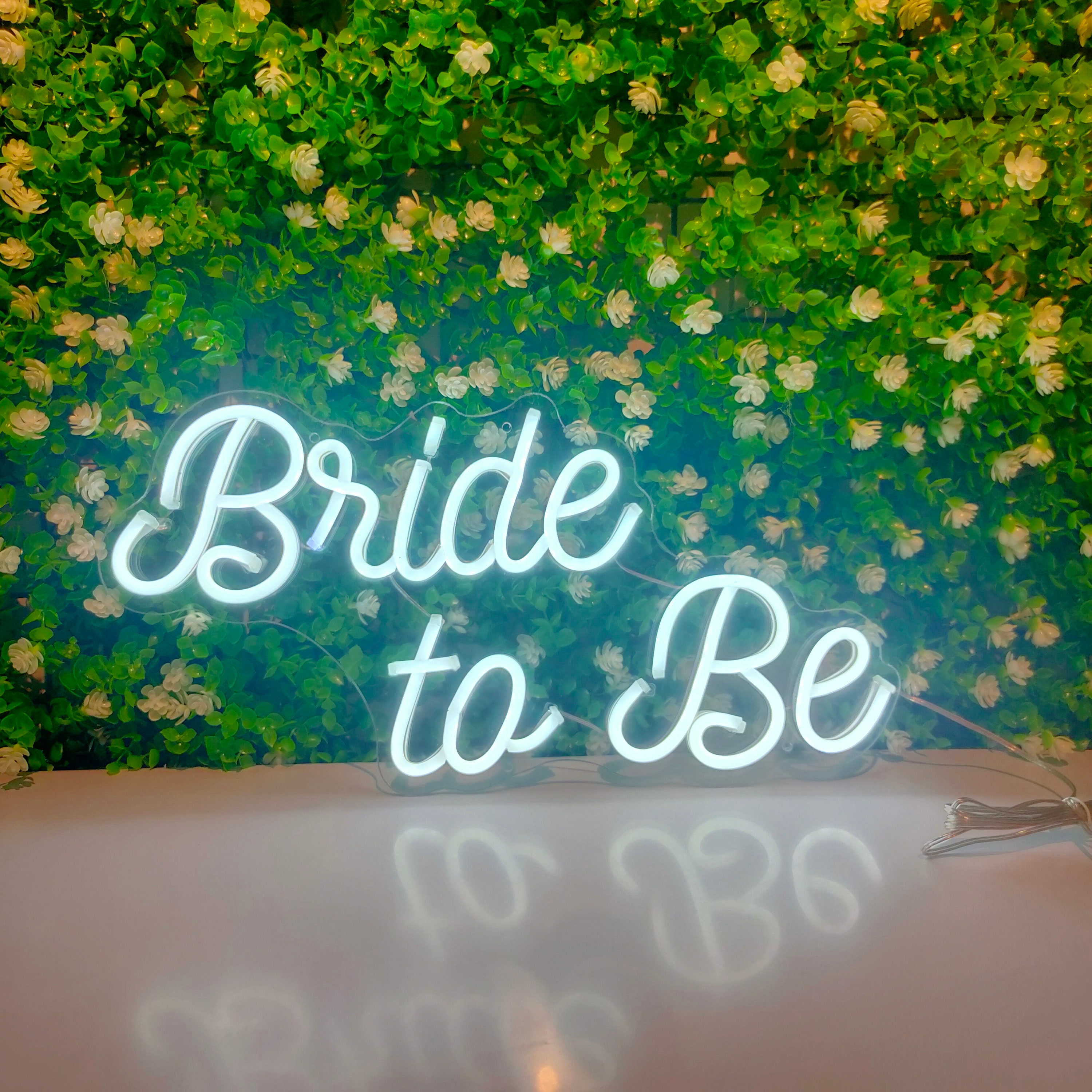 Bride to Be Neon Signs Custom Lights Wedding Party Decoration Supplies Flexible LED Garden Yard