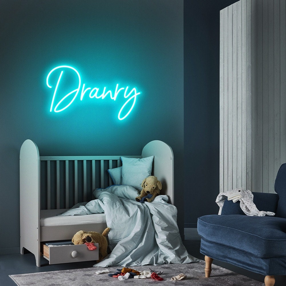 Custom Name Neon Sign for Kids, Neon Name Sign, Nursery Name Sign, Baby Name Sign for Nursery Décor, Neon Light, Birthday Baby Gifts