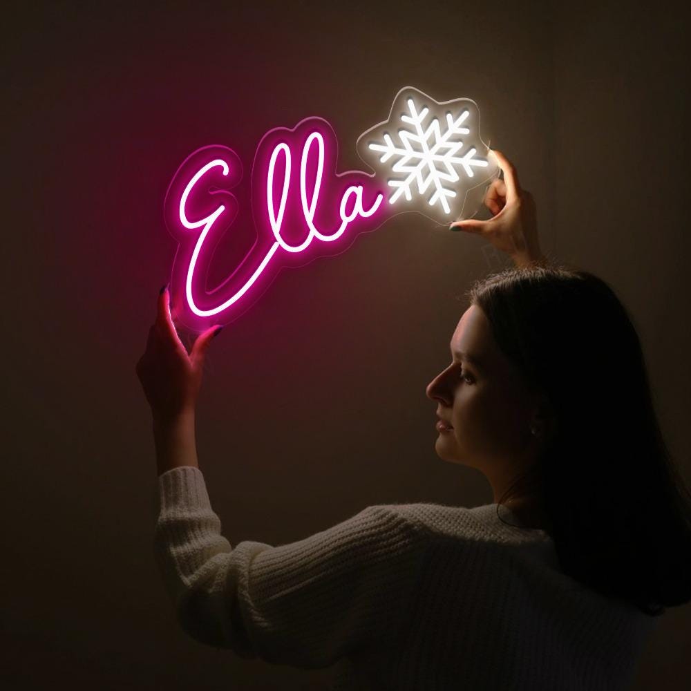 Custom Neon Name Sign, Teenage Girl Gifts, Nursery Name Sign, Neon Light, LED Name Sing, Dorm Decor For College, Personalized Neon Gifts