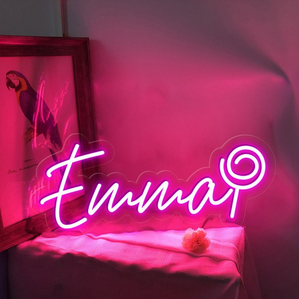 Led Name Sign Custom Gift for Kid, Custom Name Sign Graduation Gift, Neon Sign Wall Decor, Neon Name Sign Room Decor, Personalized Gifts