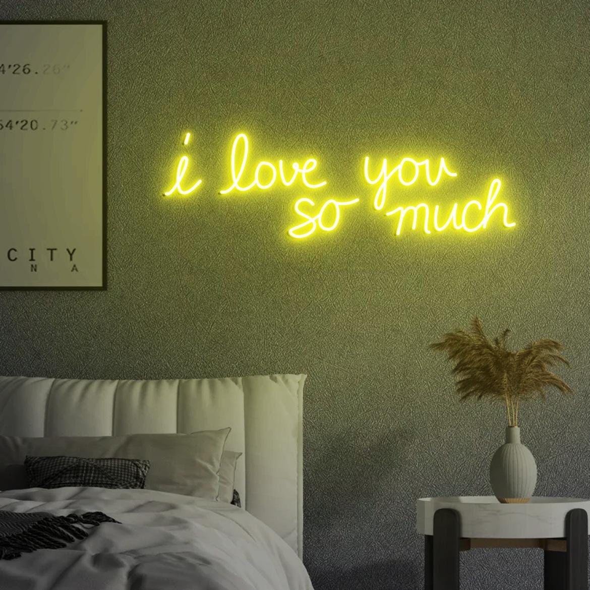 Austin I love you so much Neon Sign, Texas Wedding Backdrop Decor, Austin Wedding Reception, Gift for Wedding in Austin