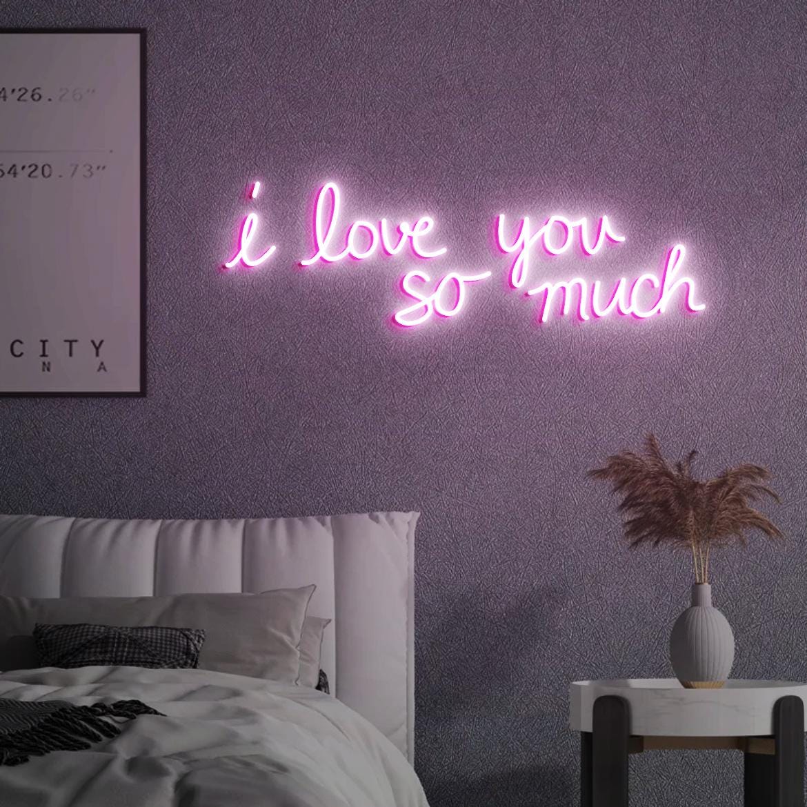 Austin I love you so much Neon Sign, Texas Wedding Backdrop Decor, Austin Wedding Reception, Gift for Wedding in Austin