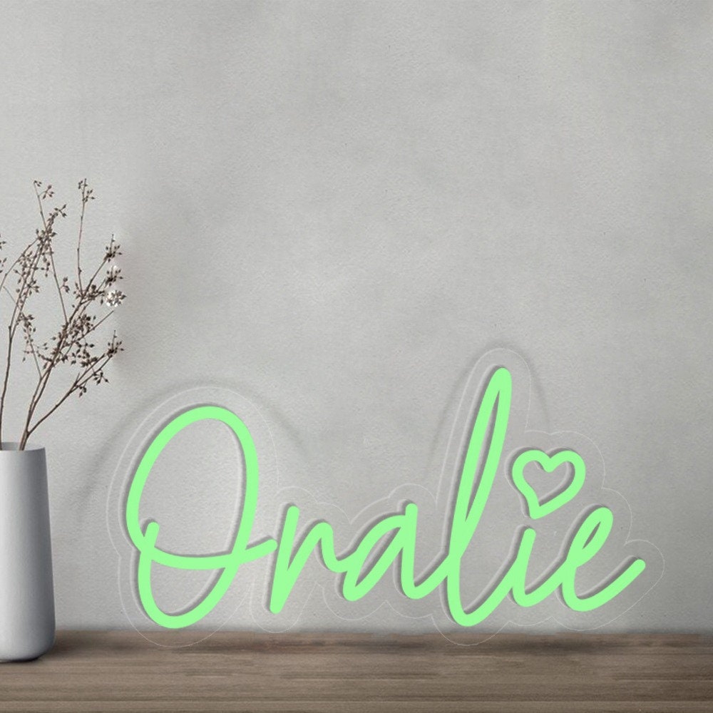 Custom Neon Name Sign For Kids Bedroom, Neon Sign Custom Battery Powered, Personalized Gift For Girls Bedroom, Nursery Decor, Wall Decor