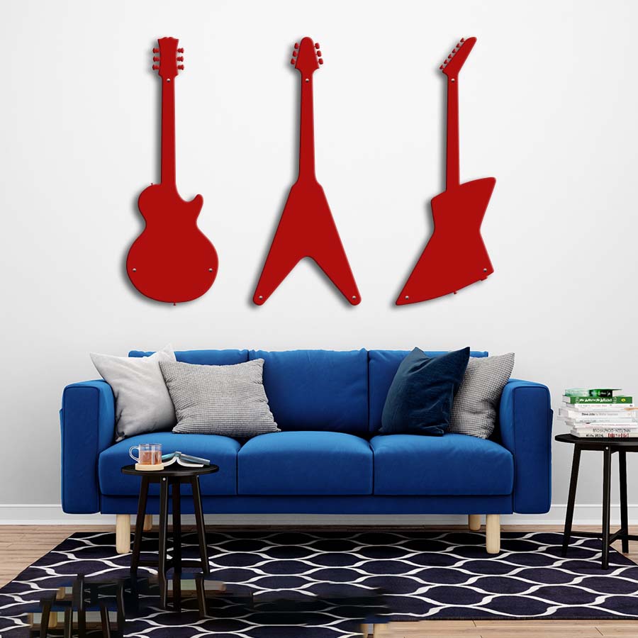 Life-size Guitar Trio