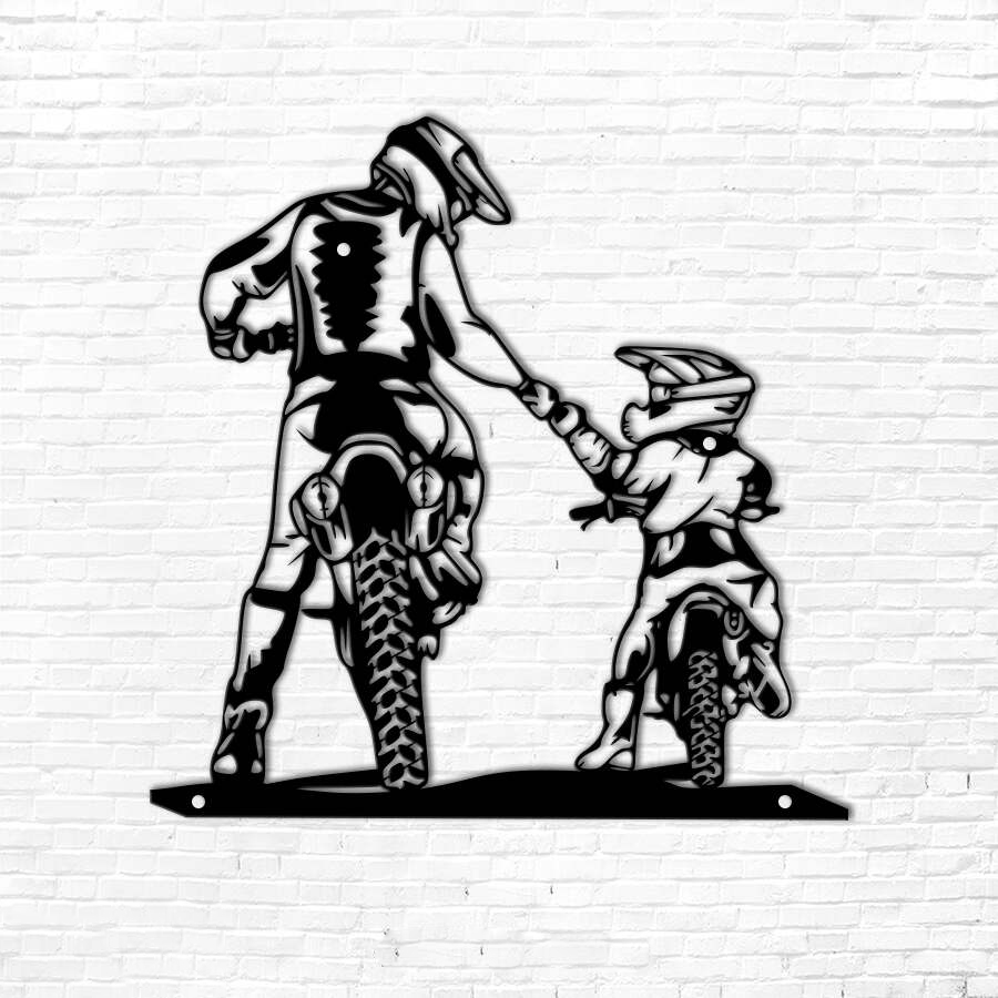 Biker Buds – Father & Son