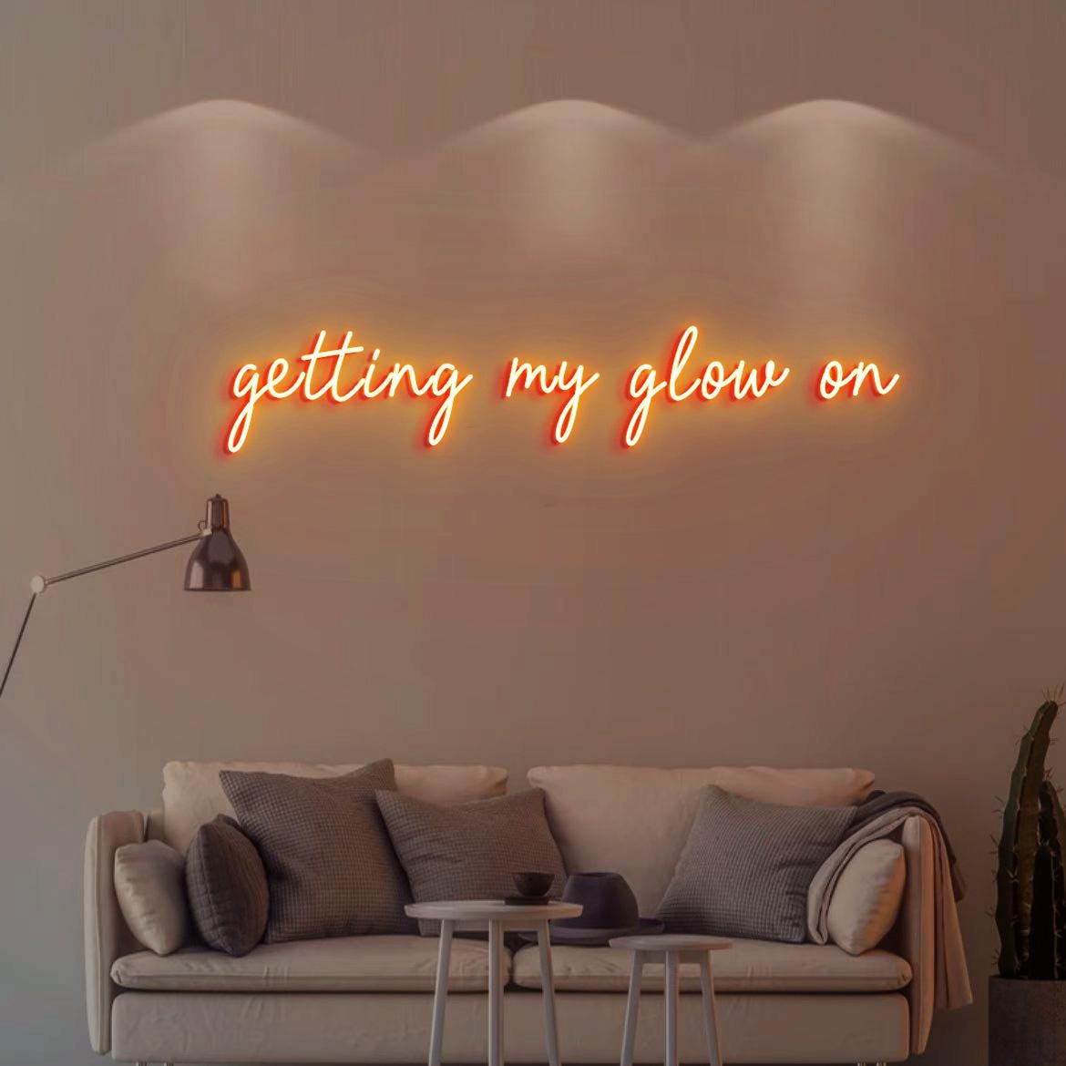 Getting My Glow On Sign, Spa Beauty Wall Glow Sign, Neon Light Salon Decor, Medical Spa Wall Decor, Glow Spa Wall Neon Sign, Med Spa Decor