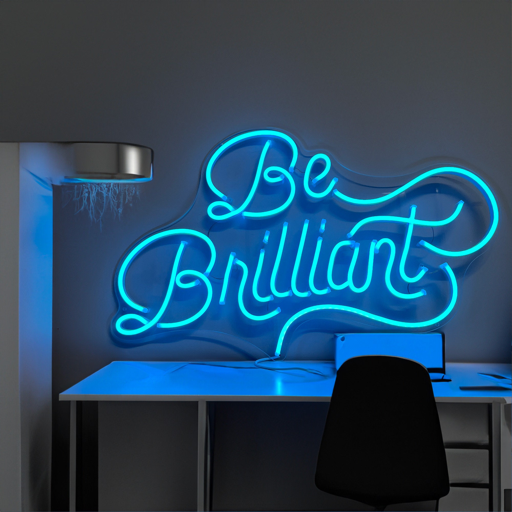 Custom Neon Sign | Be Brilliant Neon Sign | Neon Sign Light | Neon Sign Name | Neon Bar Sign Led | Neon Sign Wall Decor | Neon Sign Art