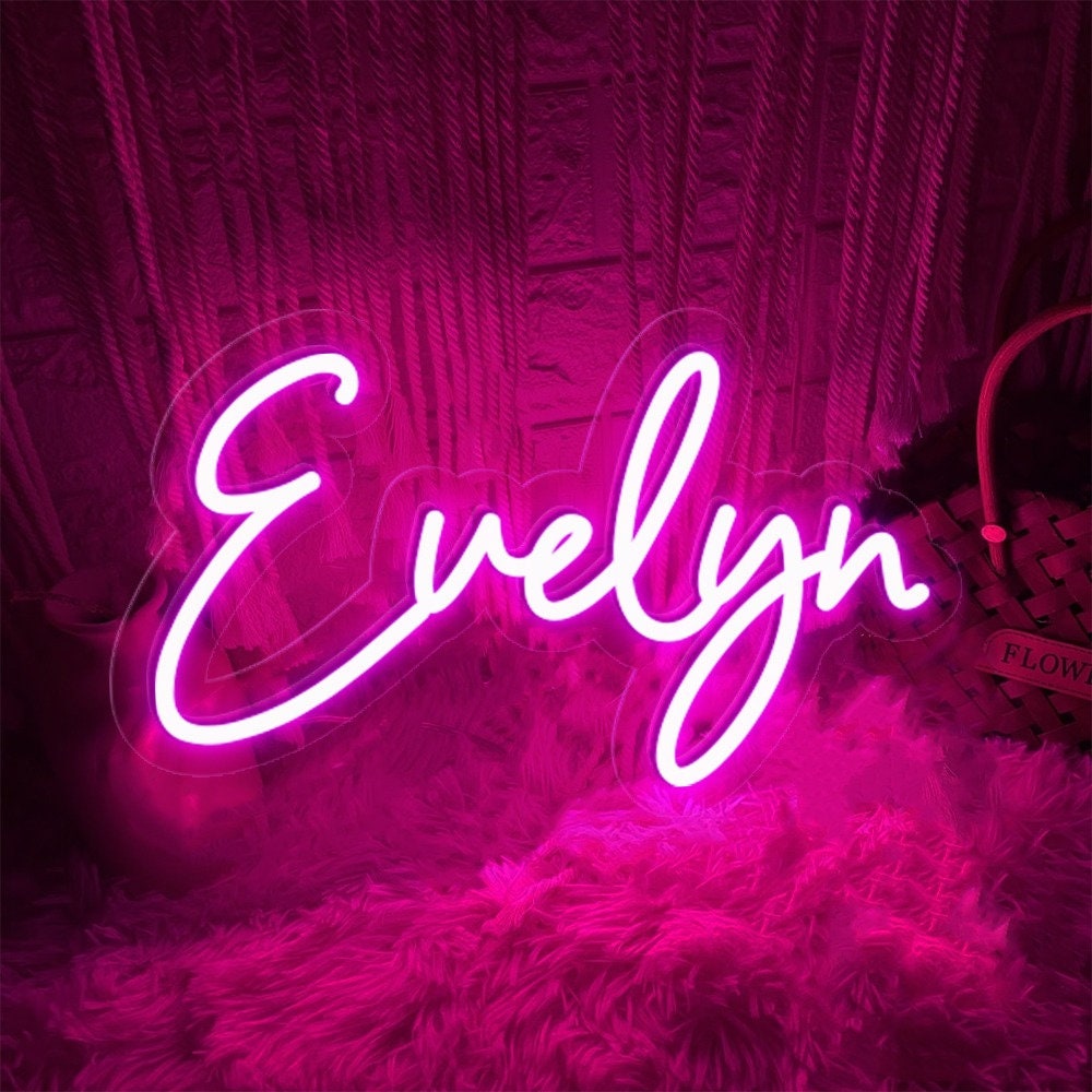 Neon Sign Teenage Girl Gifts, Neon Name Sign, Nursery Name Sign, Room Decor For Teens, Neon Light Gift For Kids, Mother’s Day Gifts.