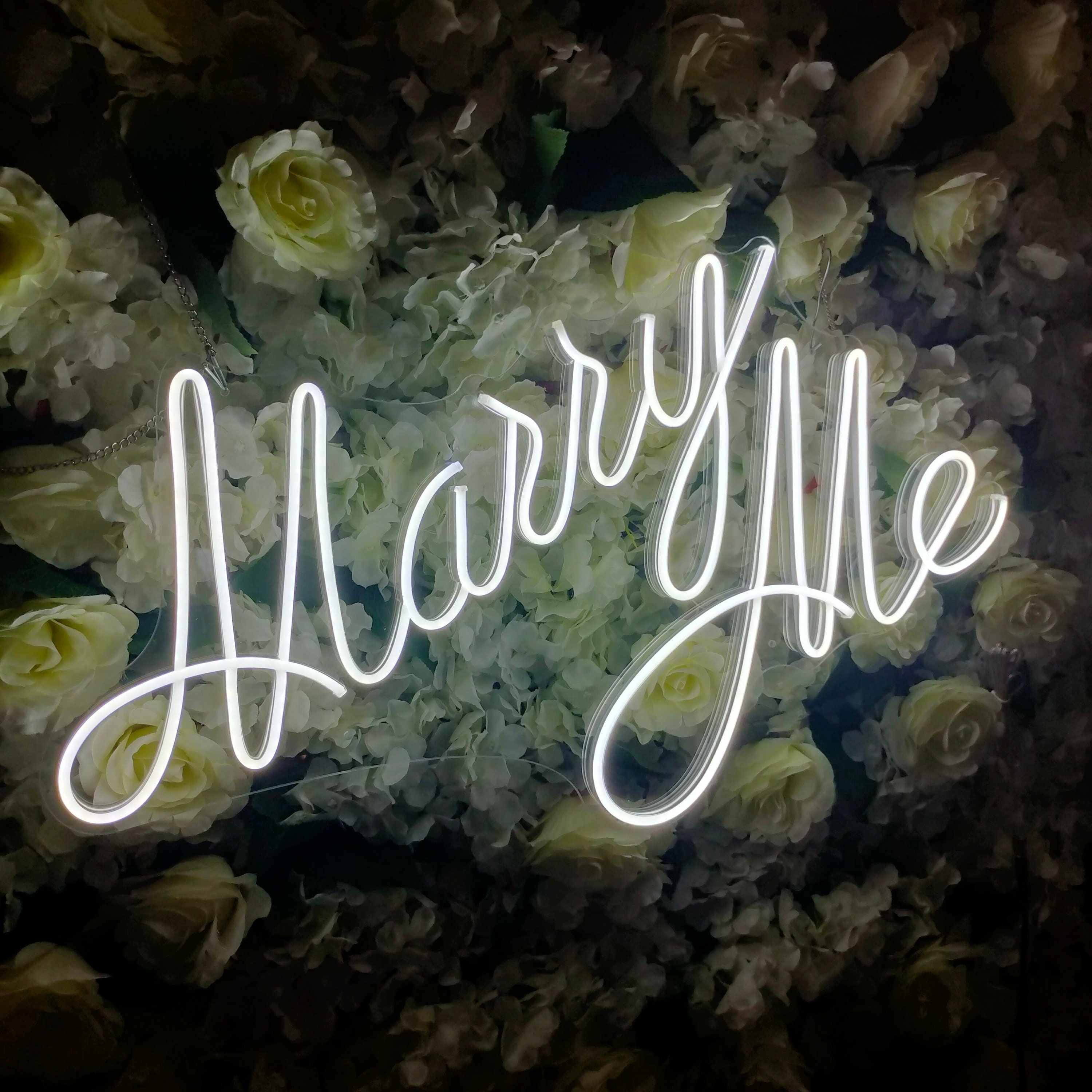Marry Me Neon Sign Wedding Decoration Custom Neon Sign Wedding Neon Sign Neon Wedding Sign C ustom Neon Sign Wall Decor Neon Sign Art