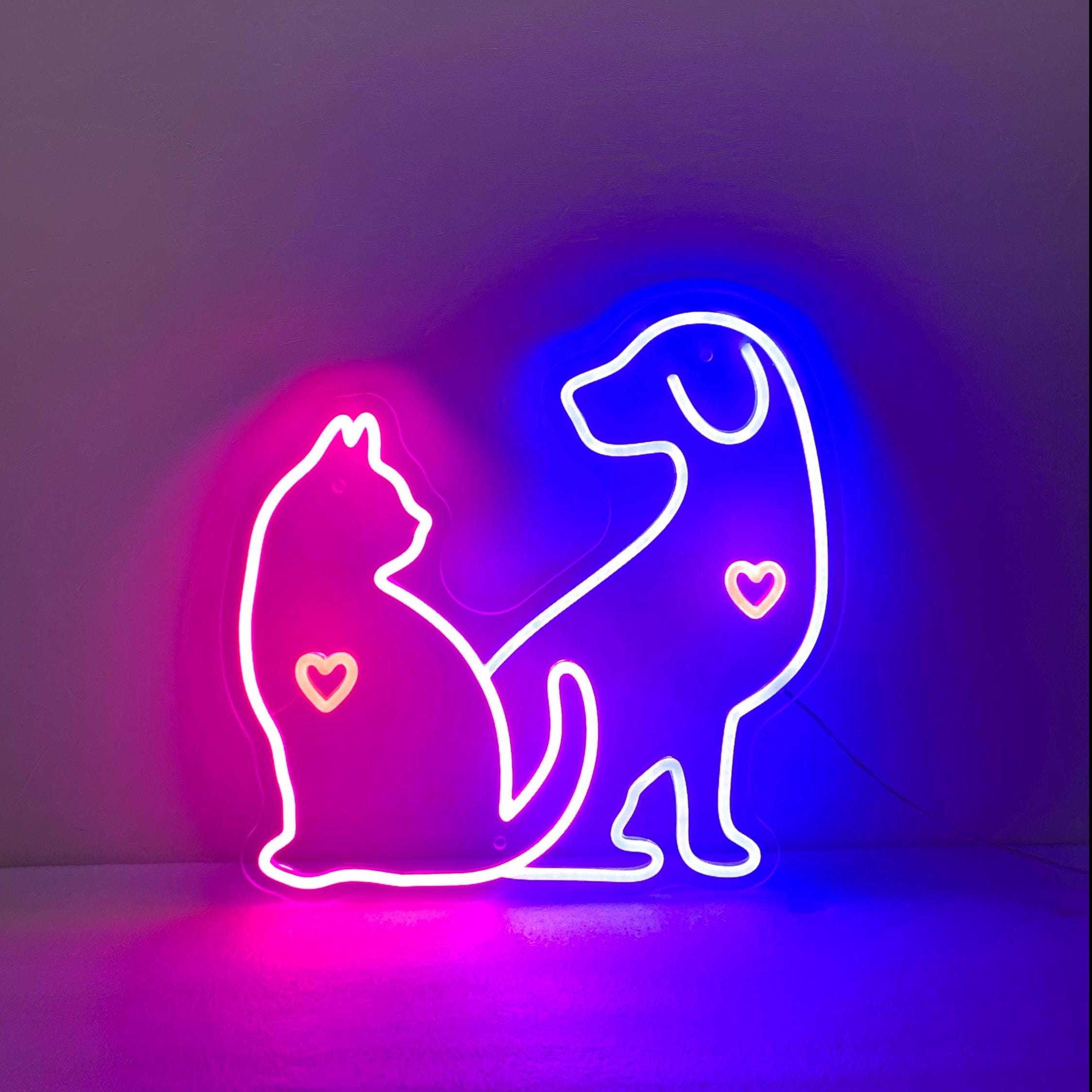 Veterinary Neon Sign Light, Personalized Gifts for Veterinarian, Veterinarian Doctor Office Sign, Customized Veterinarian Office Sign