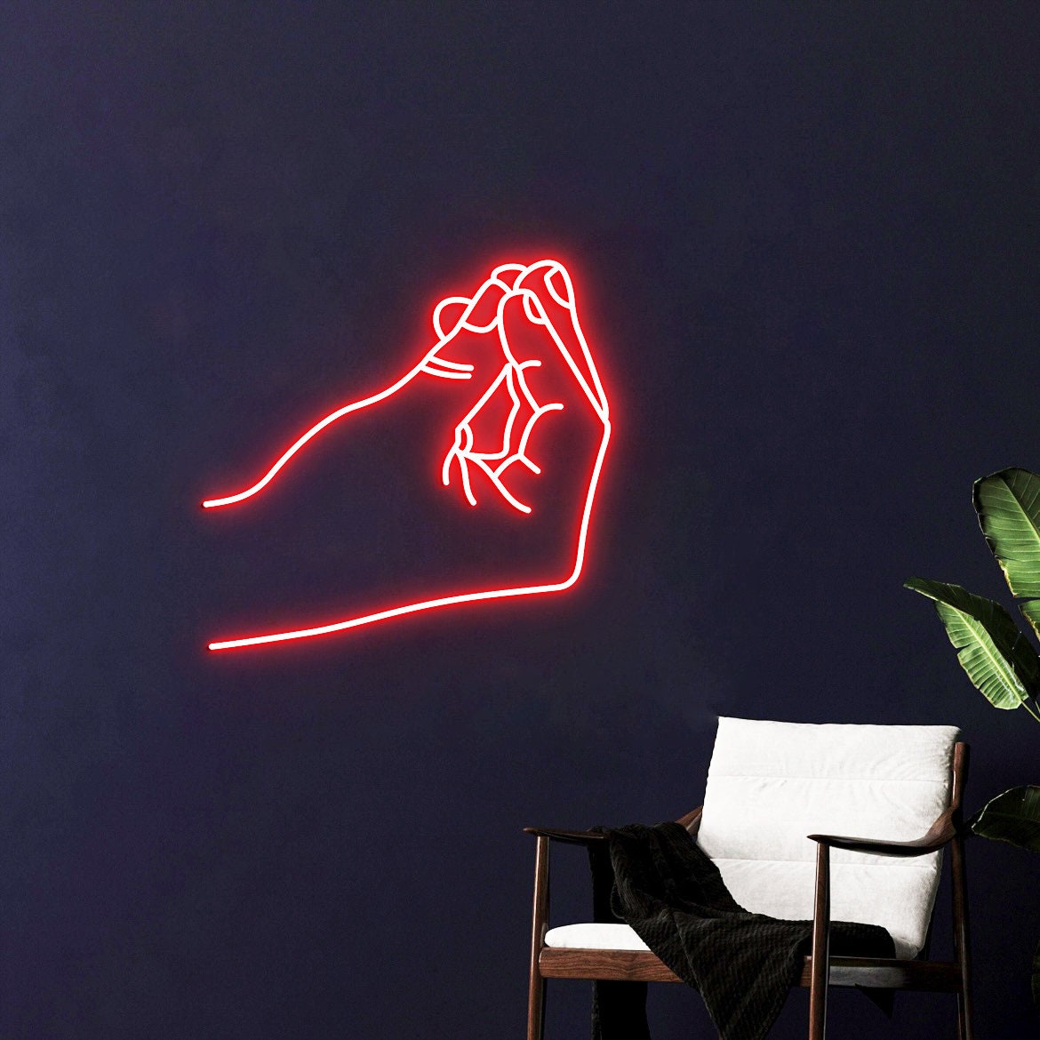 Italian Hand Gesture, Neon Light Signs, Gesto Italiano, Italian Slang, Italian Hand Wall Decor Art