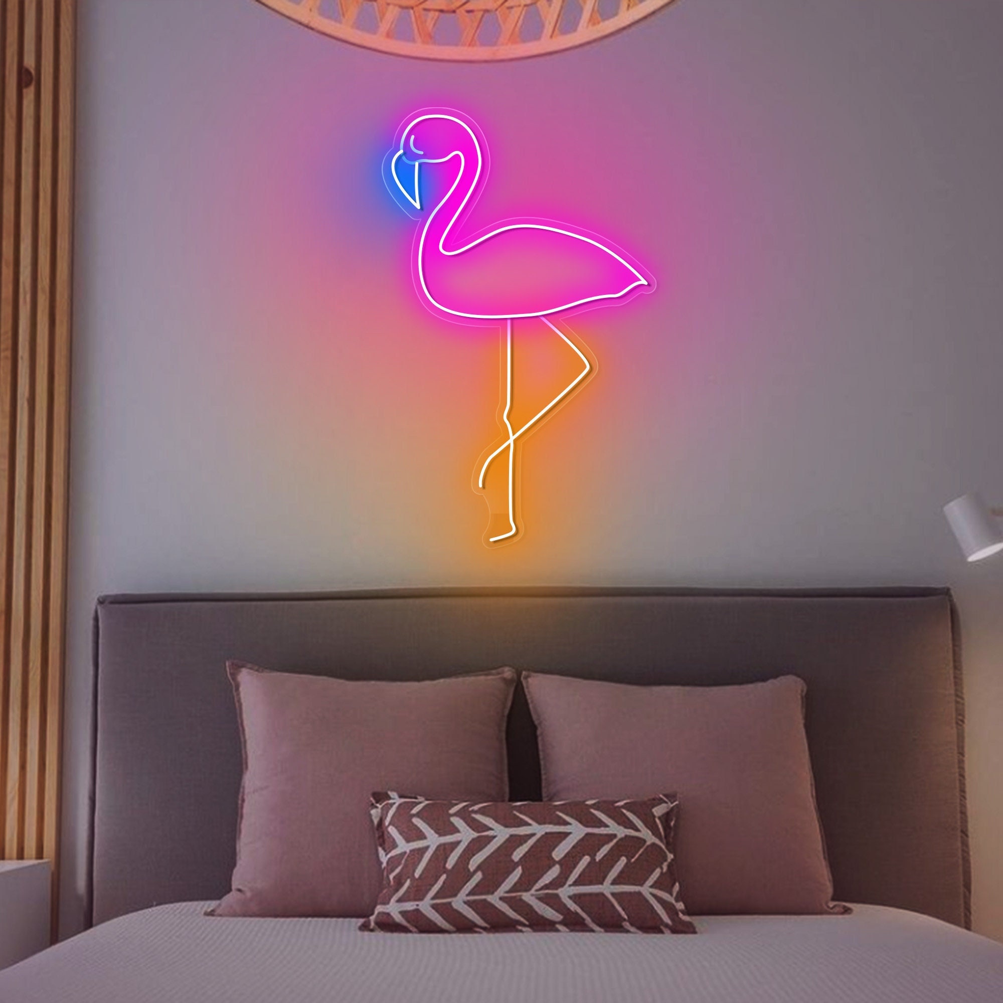 Flamingo Neon Light Sign, Led Neon Signs ,Decor Bedroom Room Wall, Neon Decor Home Personalized Children Room Decor Gifts From NeonArtists