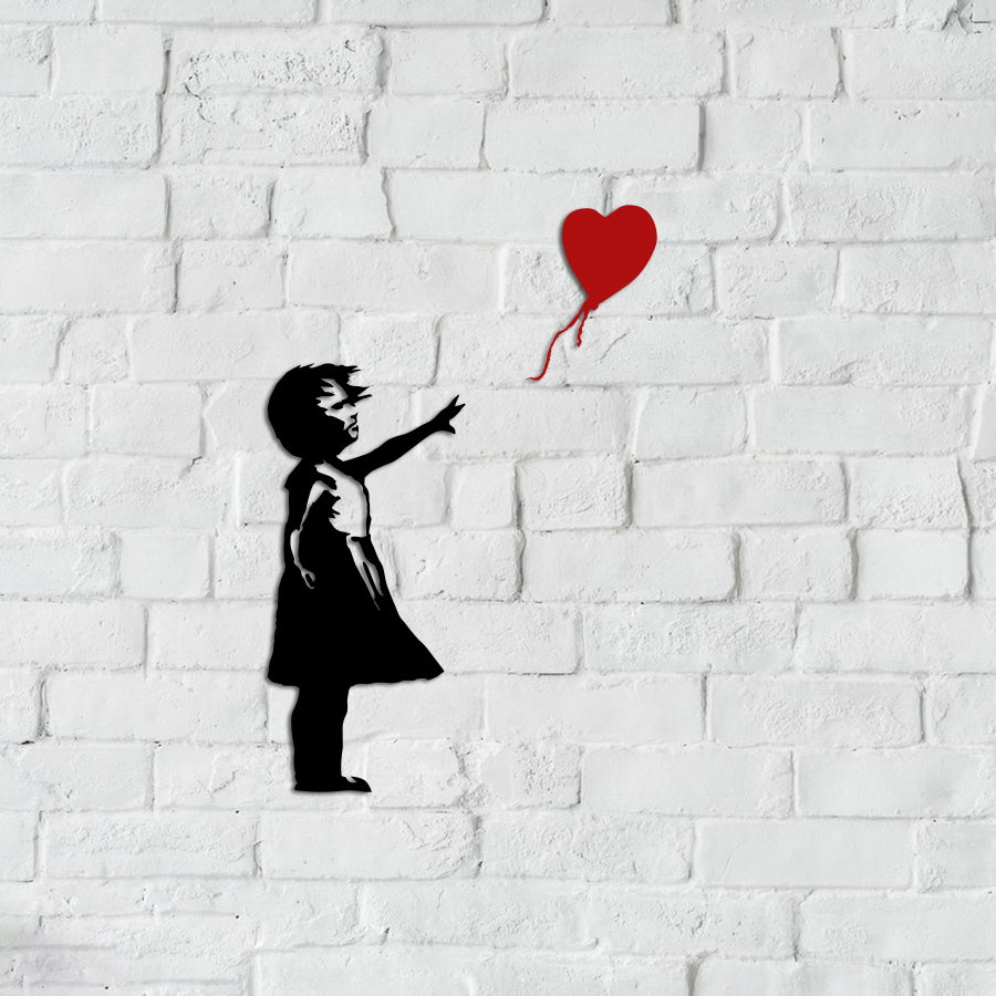 Banksy – Girl With Balloon Adaption
