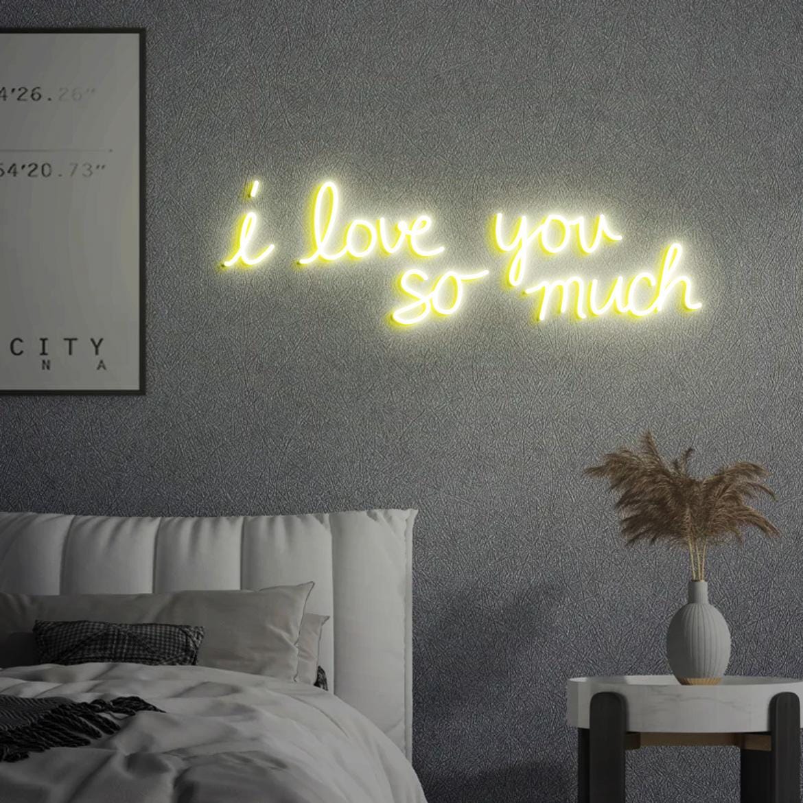 Austin I love you so much Neon Sign, Texas Wedding Backdrop Decor, Austin Wedding Reception, Gift for Wedding in Austin