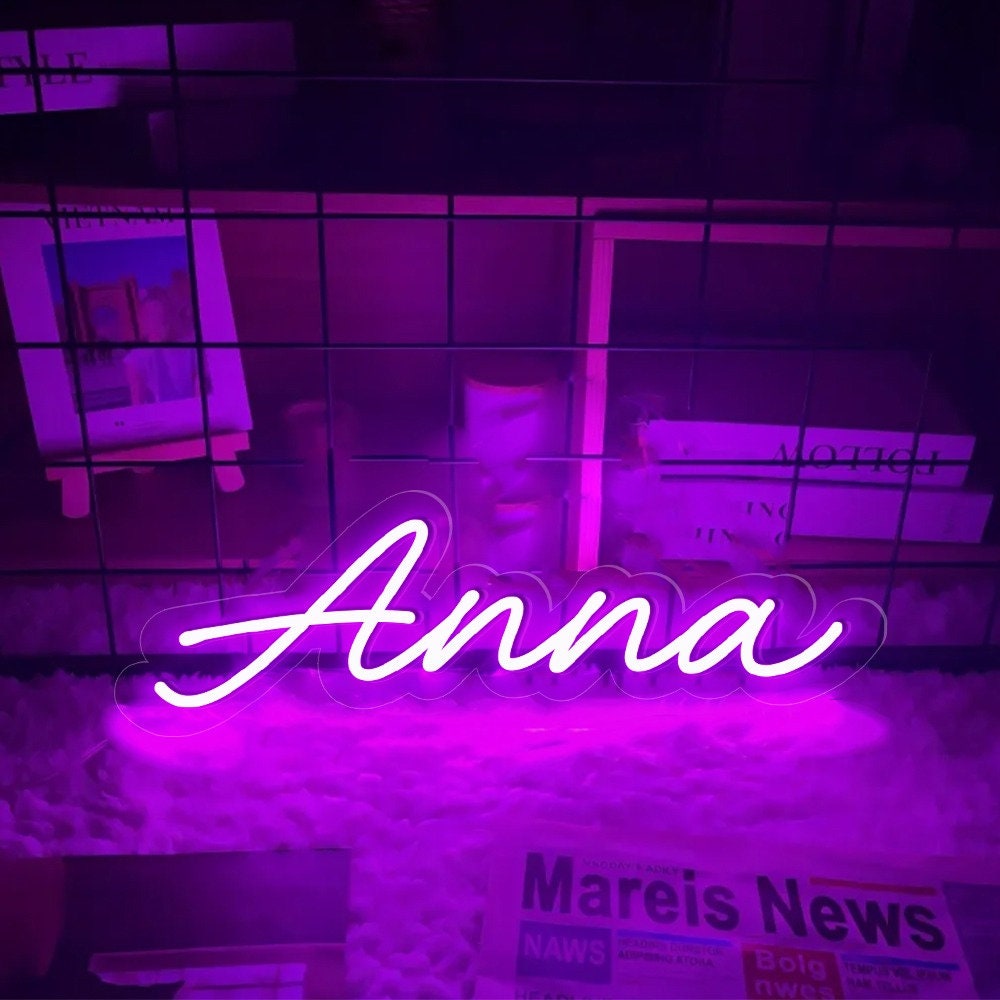 Custom Name Neon Sign For Kids, Neon Sign Bedroom, Neon Sign Custom Neon Sign Bedroom Bedroom Decor Kids Room Decor Home Decor Gift For Kids