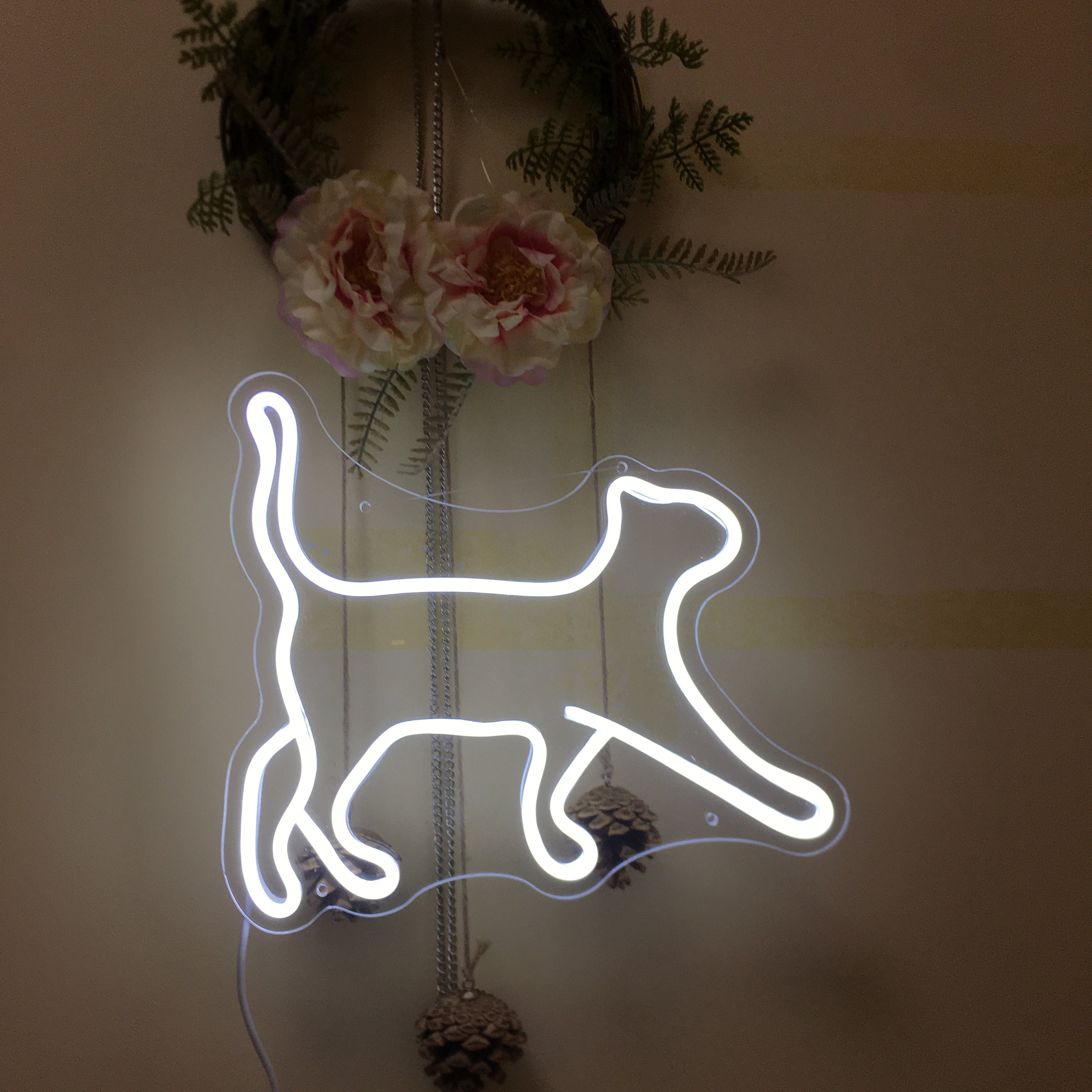 Custom Neon Sign Animal Cat Small Tabletop Custom Neon Sign Night Light Bedroom Neon Sign Wall Decor Cute Neon Sign Mini Neon Sign