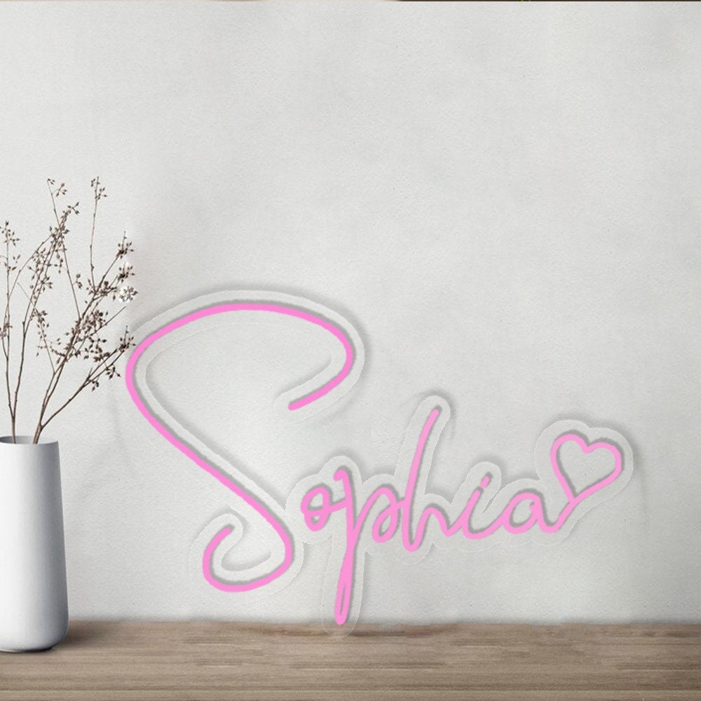 Custom Name Neon Sign For Kids, Neon Sign Bedroom, Neon Sign Custom, Neon Sign Bedroom Decor, Kids Room Decor Home Decor, Gift For Kids.