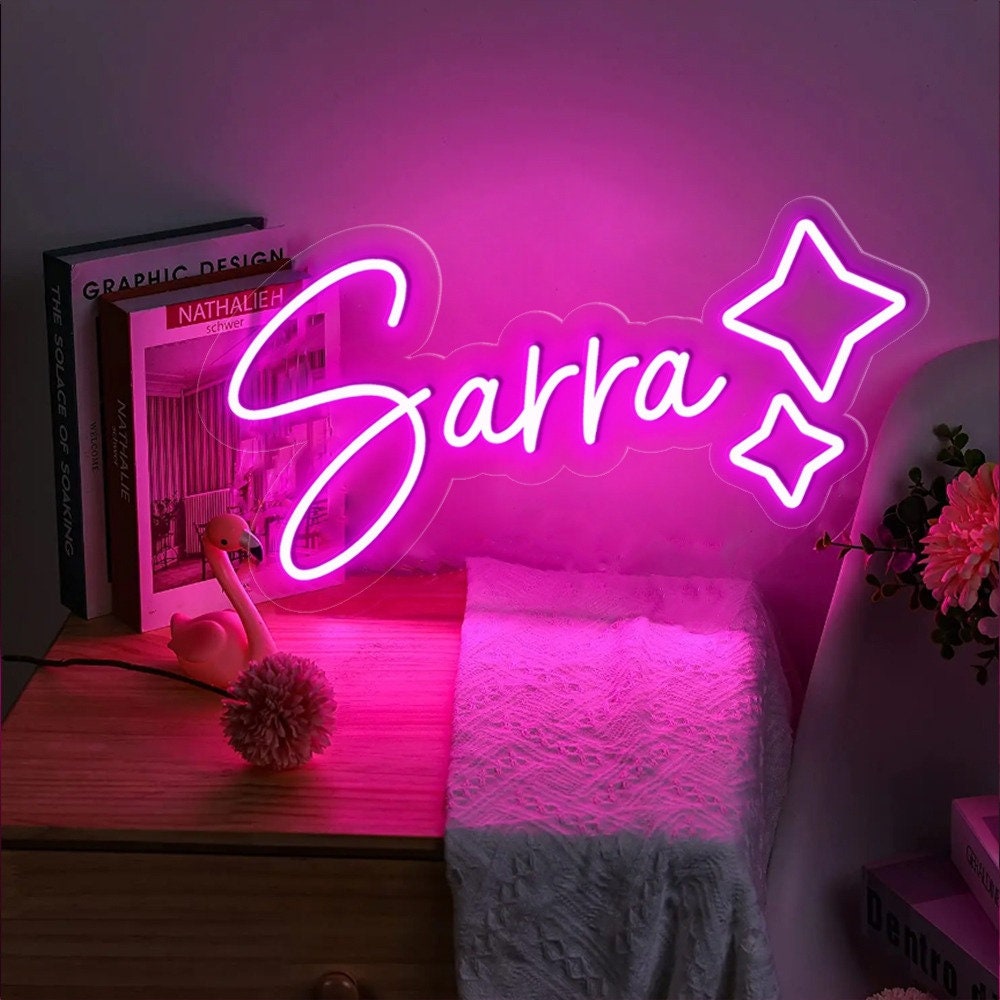 Custom Neon Name Sign for Nursery Decor, Custom Neon Sign, Light Up Name Sign, Baby Name Neon Sign, Led Neon Sign, Dorm Decoration Gifts