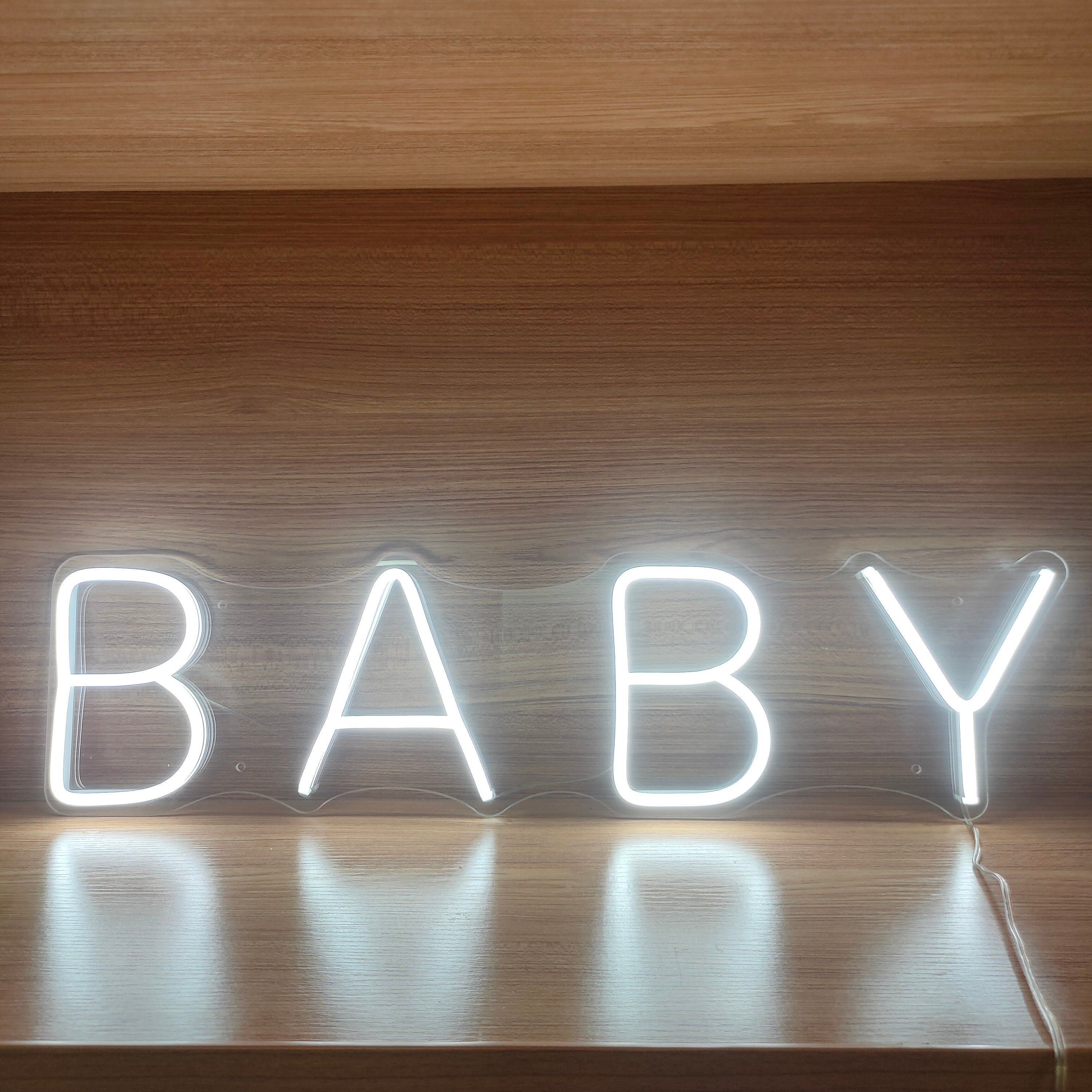 Neon Light Sign Custom Oh Baby Wedding decoration engagement party First birthday Gift 12V led Wall Room Home Bar Baby Shower Gender Reveal