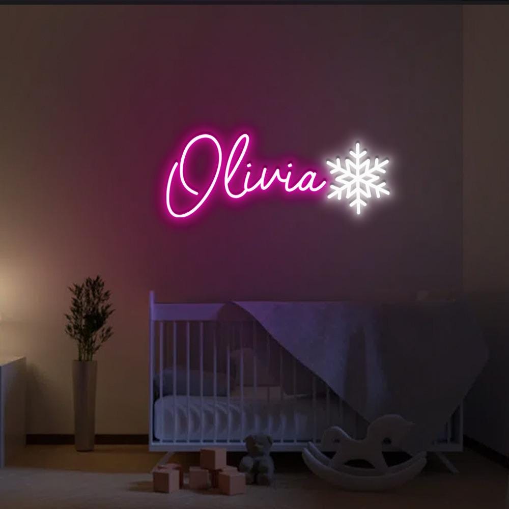 Custom Neon Name Sign, Teenage Girl Gifts, Nursery Name Sign, Neon Light, LED Name Sing, Dorm Decor For College, Personalized Neon Gifts