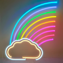 Custom Rainbow Neon Sign Cloud Led Light Wedding Decoration for Bedroom Birthday Gift Party Home Decor Personalized Bar Hotel Neon Light 12V