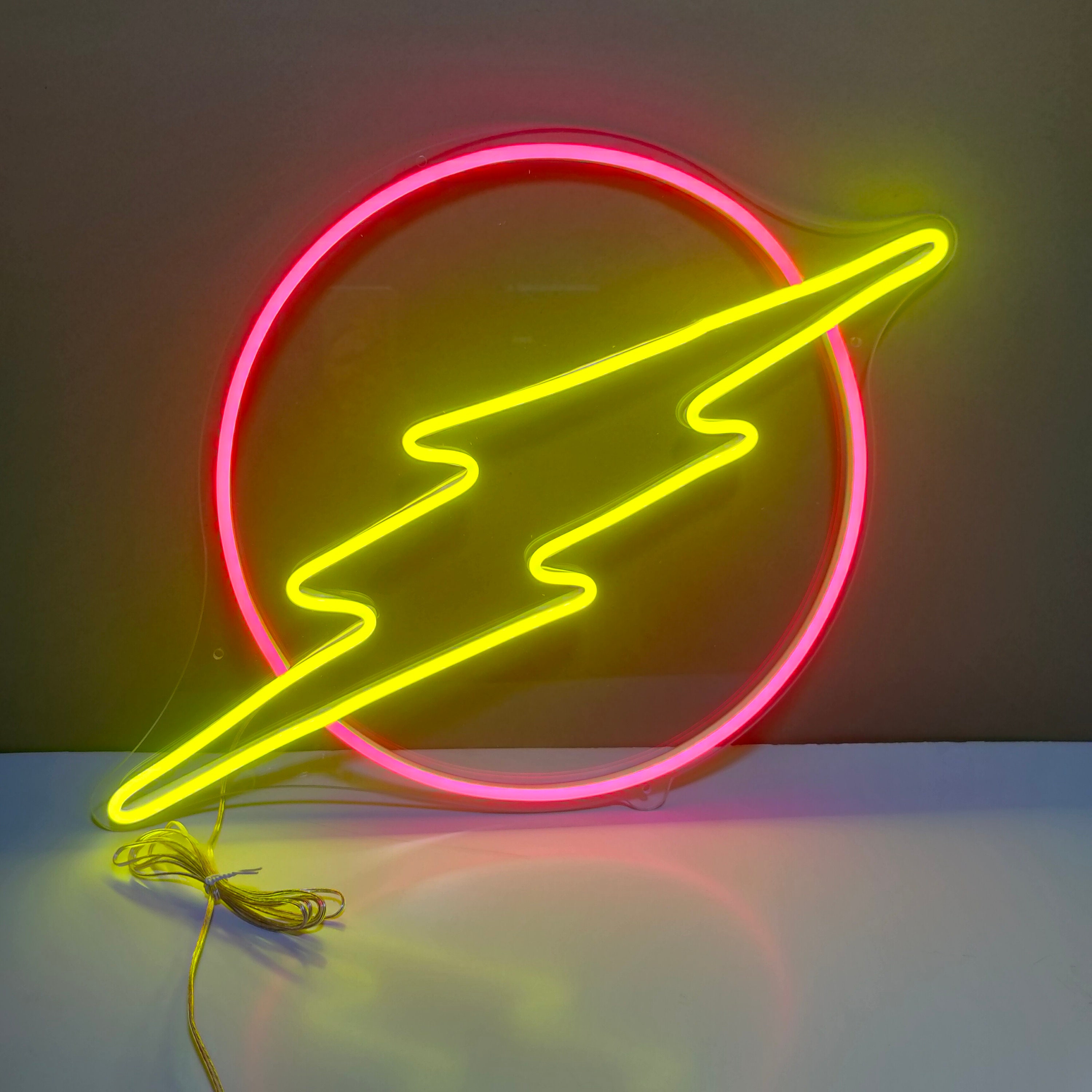 Custom Neon Led Lightning Sign Home Decoration for Living Room Wedding Party Bar Bedroom Wall Decor Birthday Gift Flexible Acrylic Banner
