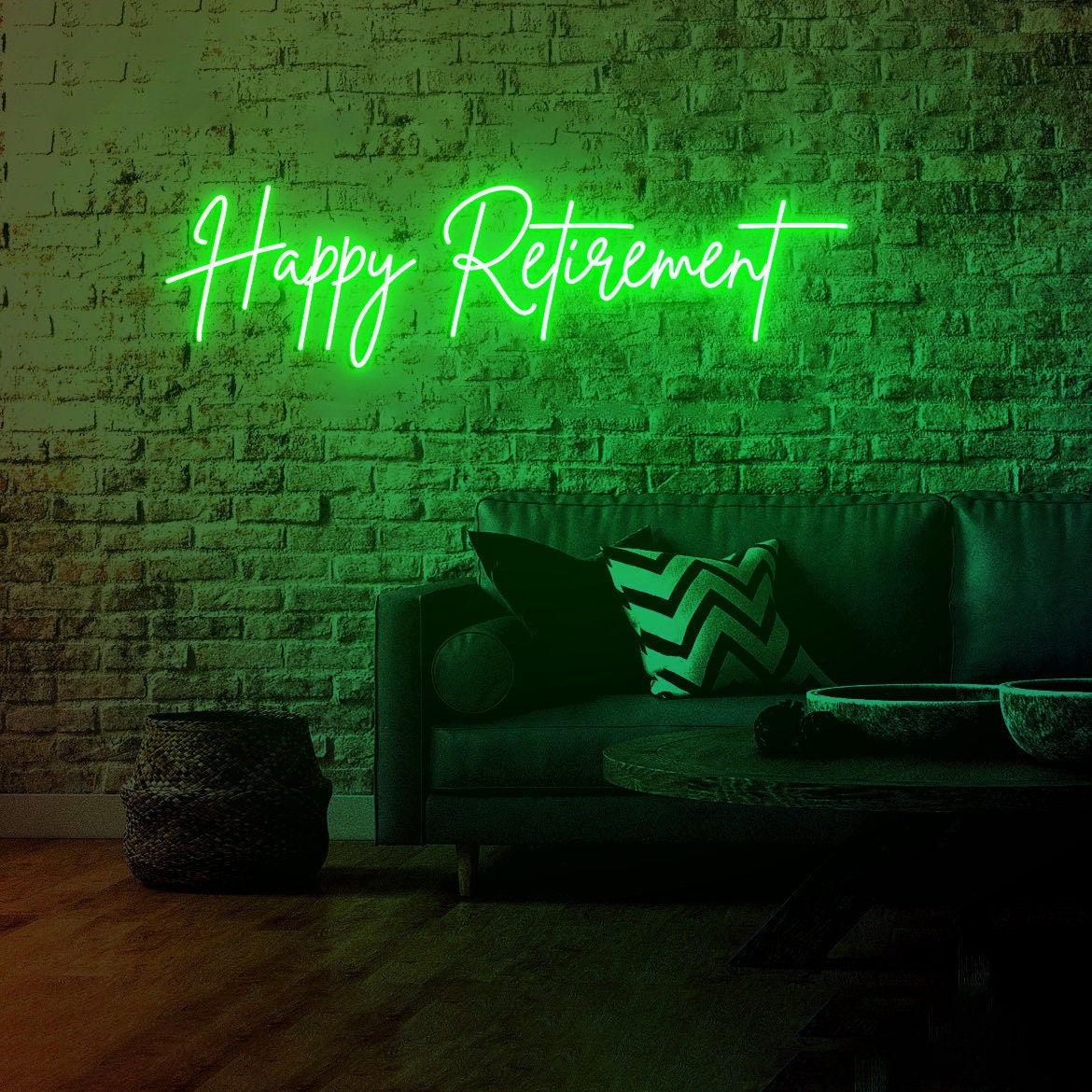 Happy Retirement Neon Sign, Happy Retirement Sign, Retirement Event Decor, Retirement Celebration Office Party Backdrop, Retirement Decor