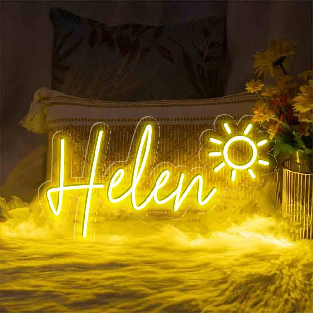 Custom Neon Name Sign For Kids Bedroom, Neon Sign Custom Battery Powered, Personalized Gift For Girls Bedroom, Nursery Decor, Wall Decor