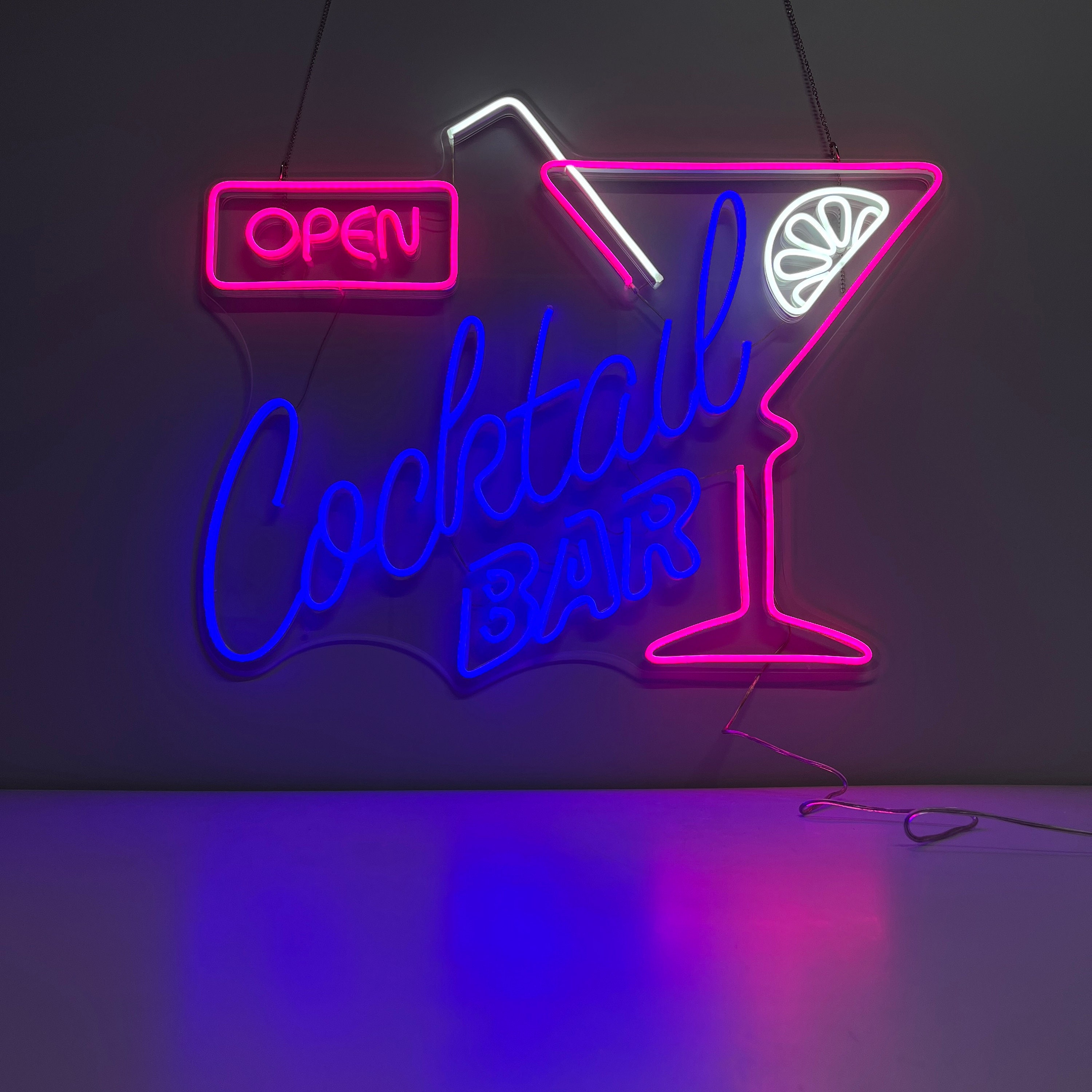Custom Bar Neon Light | Neon bar sign | Led Light Cocktail | Hneon beer sign | Bar open Neon Signs | Champagne beer LED Decor Club Signage