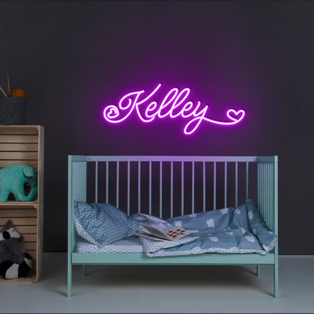 Custom Neon Name Sign, Kids Bedroom Neon Sign Light, Light Up Name Sign, Teens Boys Room Decor Girls Bedroom Ideas, Gift for Kids.