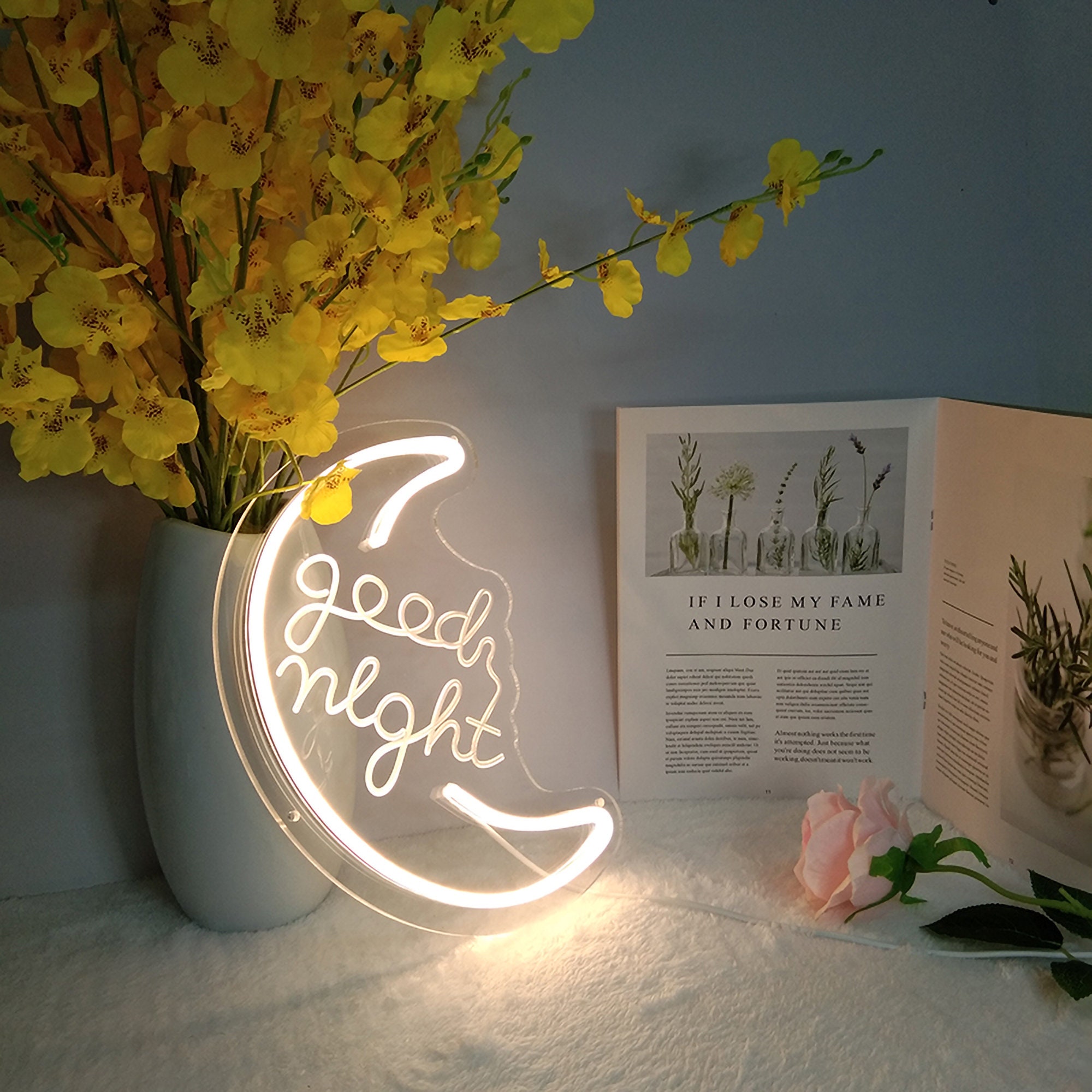 Neon Sign Bedroom Neon Light Wall Art Decor Living Room Interior Design Kids Room Home Decor USB Plug Neon Light Personalized Gift