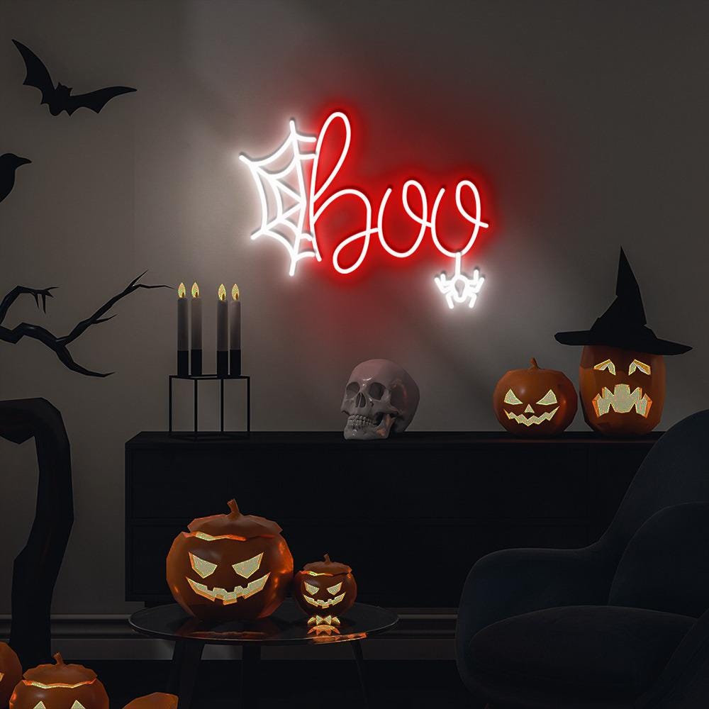 Halloween Boo Neon, Halloween Neon, Hocus Pocus Neon, Sanderson Sisters Neon, Fall Neon Sign ,Halloween Funny Neon, 2024 Halloween Neon Gift