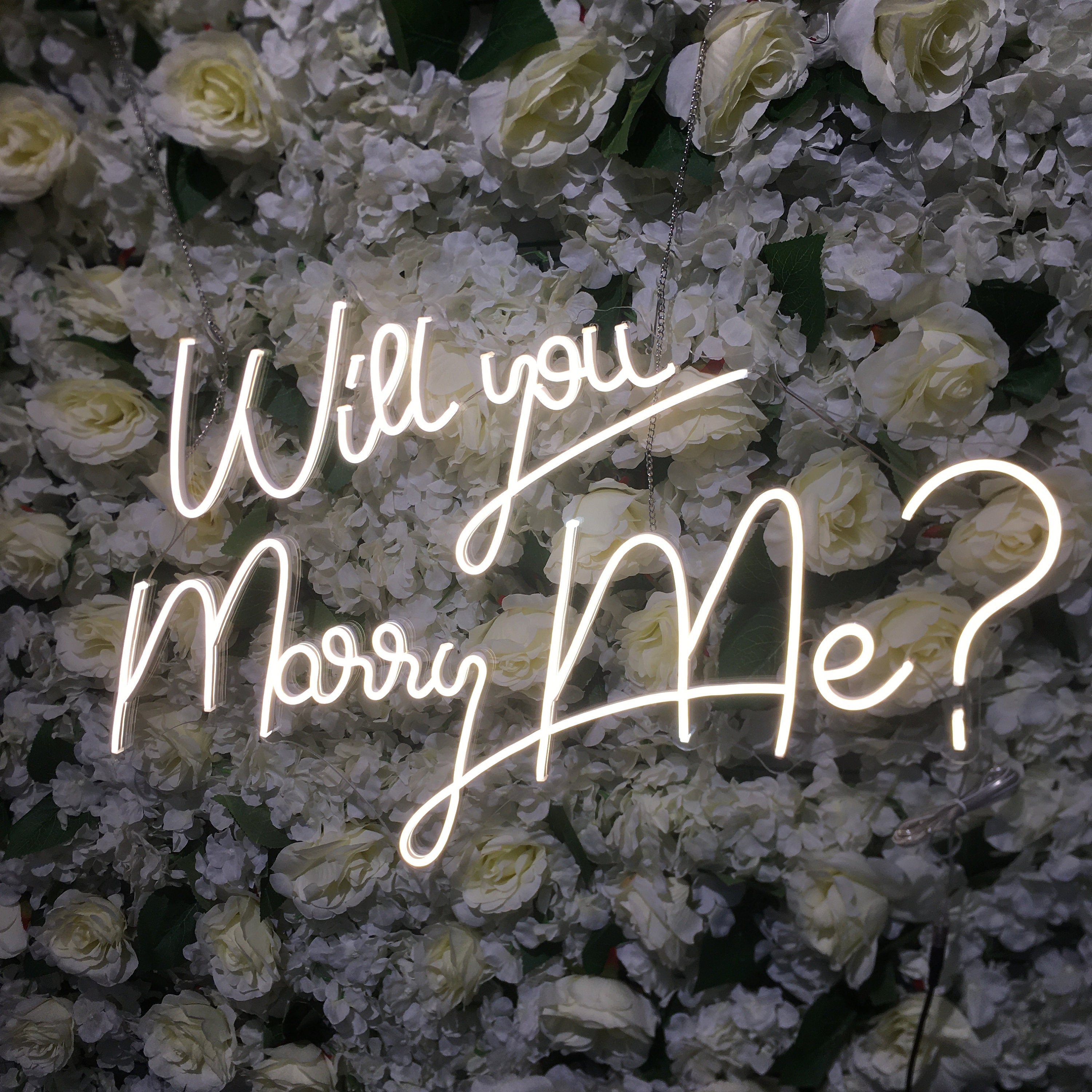 Custom Neon Sign| Will You Marry Me? | Neon Signs Wedding | Neon Sign Custom| Wedding Neon Sign |Neon Sign Wall Decor | Neon Sign Art
