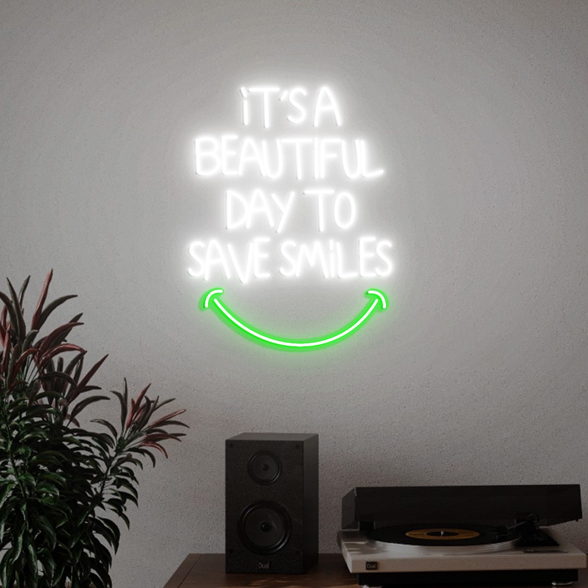 It's Beautiful Day to Save Smiles Sign, Dental Sign, Dental Clinic Decor, Dentist Office Wall Décor, Gift for Dentist, Christmas Gift