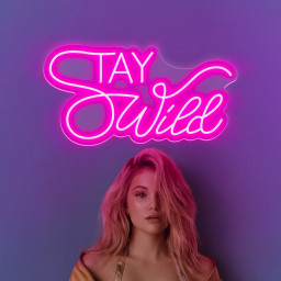 STAY Wild Neon Sign / Home Bedroom Decor / Led Light Salon Shop Bar / Wall Decor Art / Wedding Decoration / Personalized Gifts