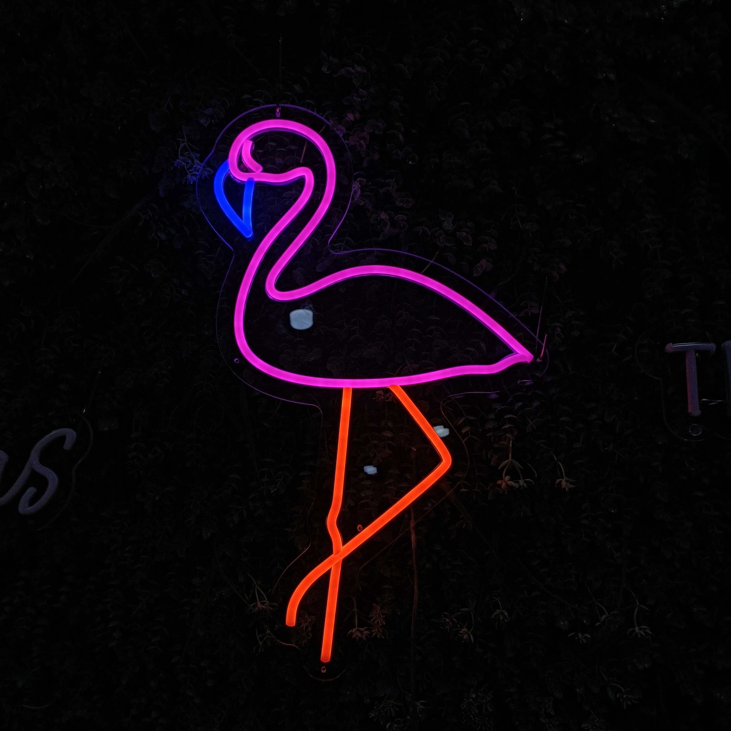 Flamingo Neon Light Sign, Led Neon Signs ,Decor Bedroom Room Wall, Neon Decor Home Personalized Children Room Decor Gifts From NeonArtists