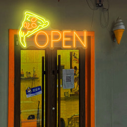 Pizza Open Neon Sign,Restaurant Neon Sign,Open Pizza Neon sign,Kitchen neon sign,,Wall Decor Business Neon Sign, Gift For Restaurant Shop