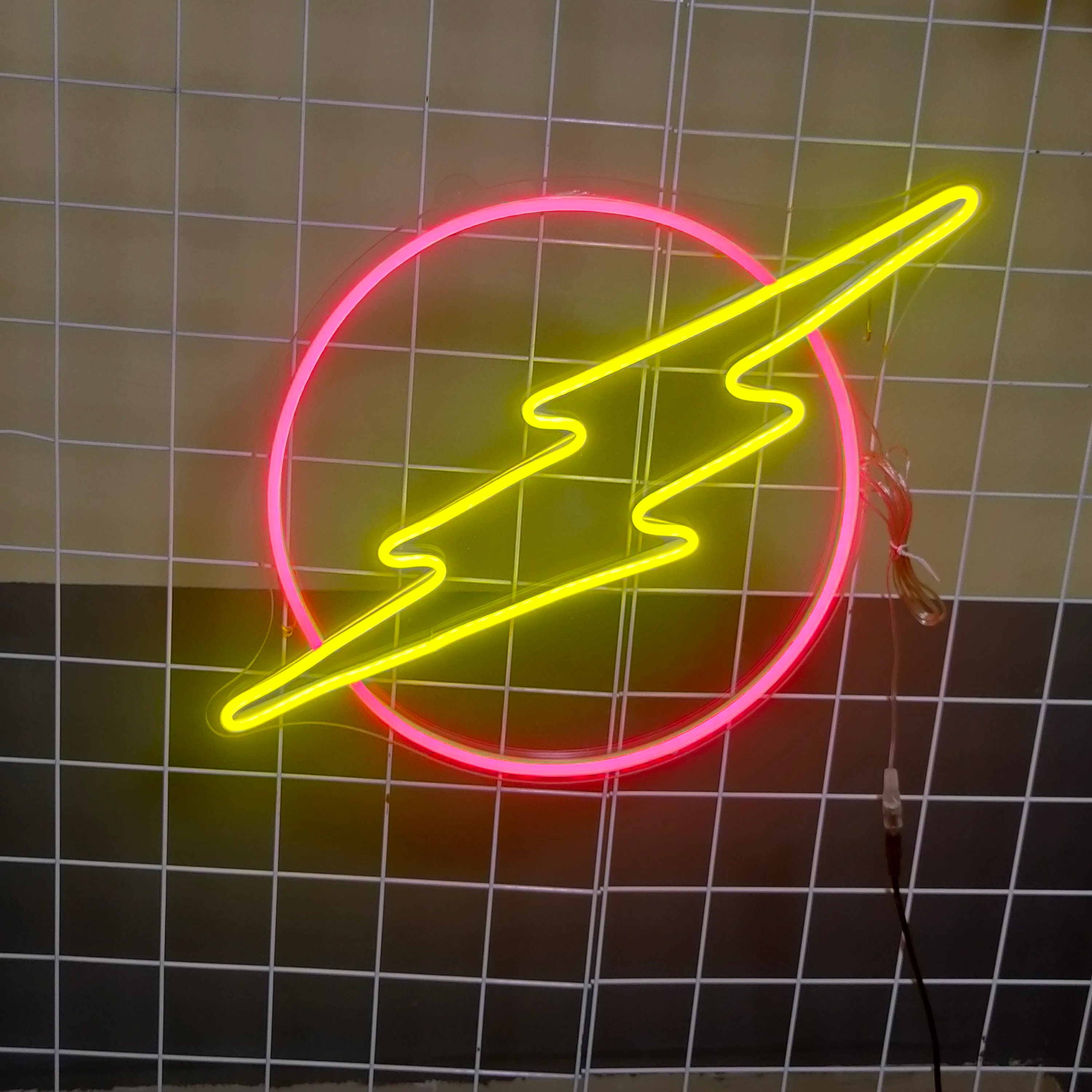 Custom Neon Led Lightning Sign Home Decoration for Living Room Wedding Party Bar Bedroom Wall Decor Birthday Gift Flexible Acrylic Banner