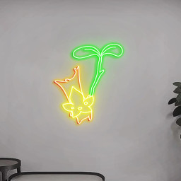 Korok Neon Sign Light, Cute Korok for Wall Decor, Cute Korok Gifts, Nintend Themed Game Room Wall Neon Light