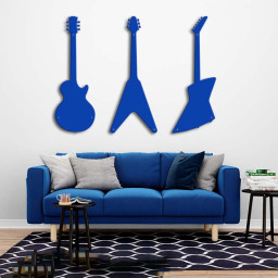 Life-size Guitar Trio
