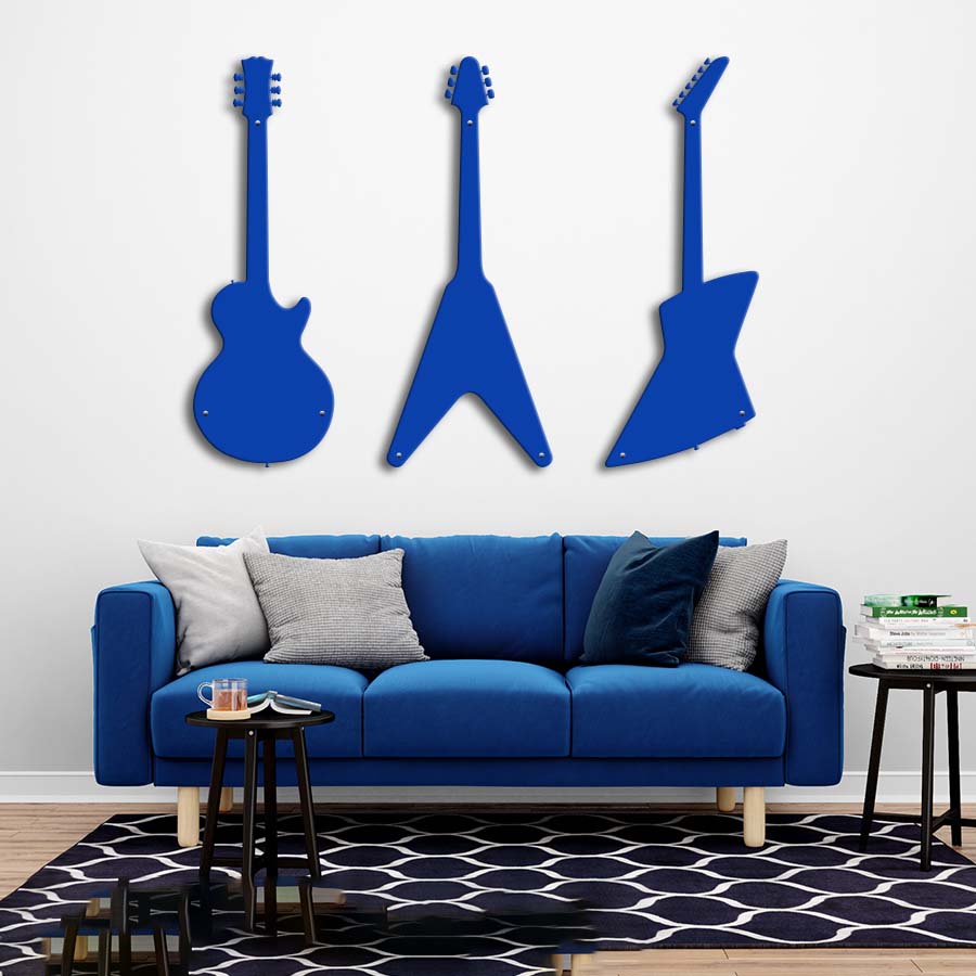 Life-size Guitar Trio