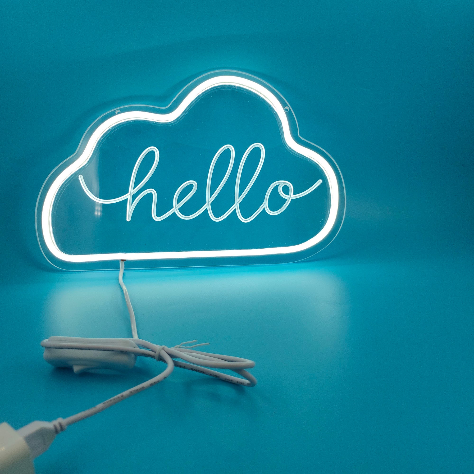 Hello Neon Sign Custom Name For Kid Room Decoration Night Light For Desk Bedroom Boy Girl Gift Led Heart Wedding Bar Party Business Banner