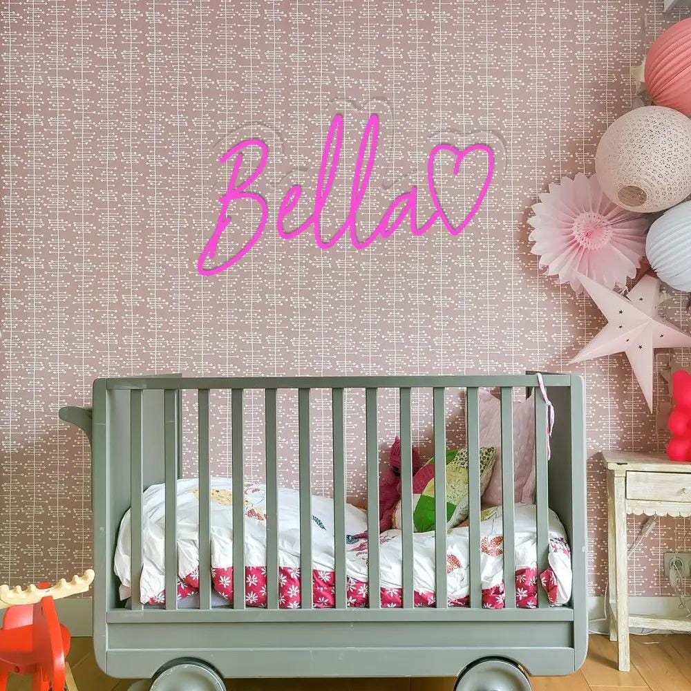 Custom Neon Sign Name For Kids Bedroom, Neon Sign Led Light Neon Sign Bedroom Decor Neon Sign Wall Decor Teenage Girls Gifts Christmas Gifts