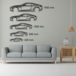 Aston Martin DB11 Raised Steel Wall Art