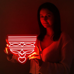 Western Valentine's Day Neon, Cowboy Boot Stitch, Romantic Couple Neon, Heart Boot Stitch Country Love Cowboy Style, Valentine's Day Gifts