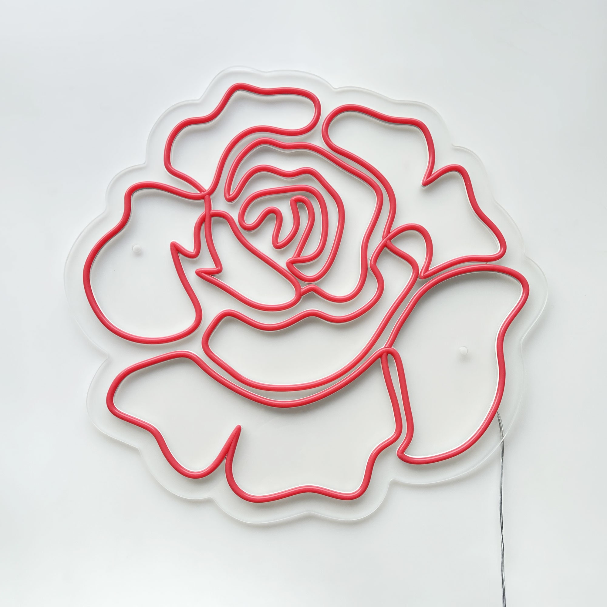 Rose Neon Light, Neon Sign Light Decor, Rose Bedroom Neon Sign, Bedroom Neon Lights, Home Neon Lights, Rose Wall Decoration