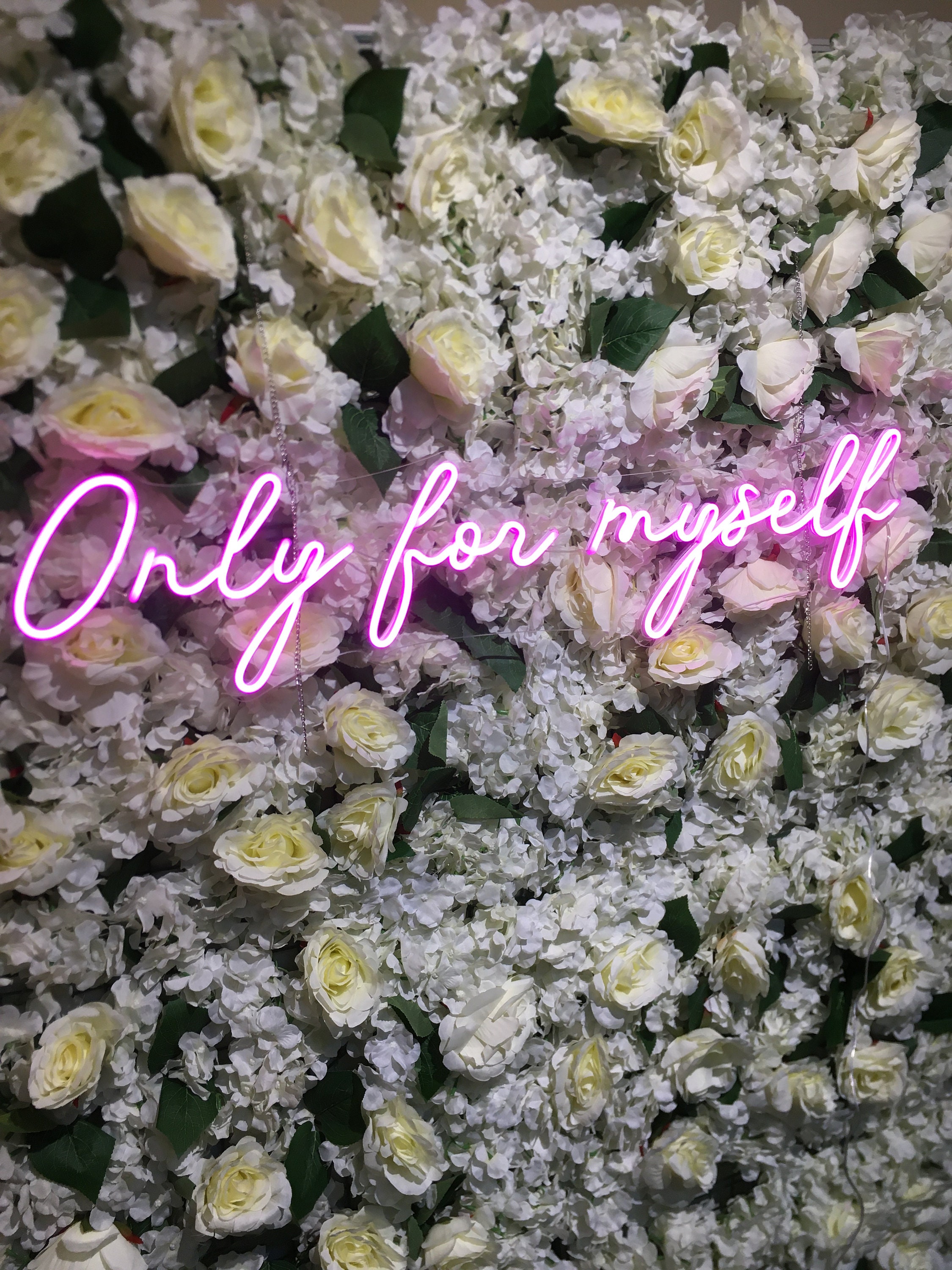 Custom Neon Sign| Only For Myself Neon Sign | Neon Sign Bedroom | Neon Sign Wall Decor | Neon Sign Art | Neon Light Led | Neon Light Signs